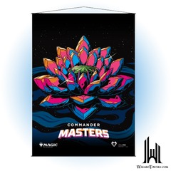 Ultra Pro Wall Scroll Commander Masters - Jeweled Lotus